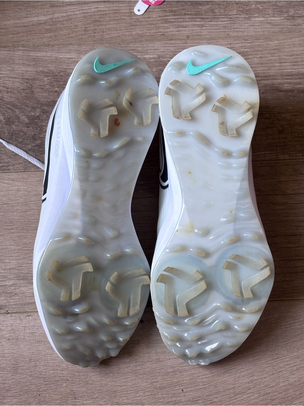 Nike Air Zoom Infinity Tour Next White & Green Golf Shoes Sz 9 - Picture 7 of 7